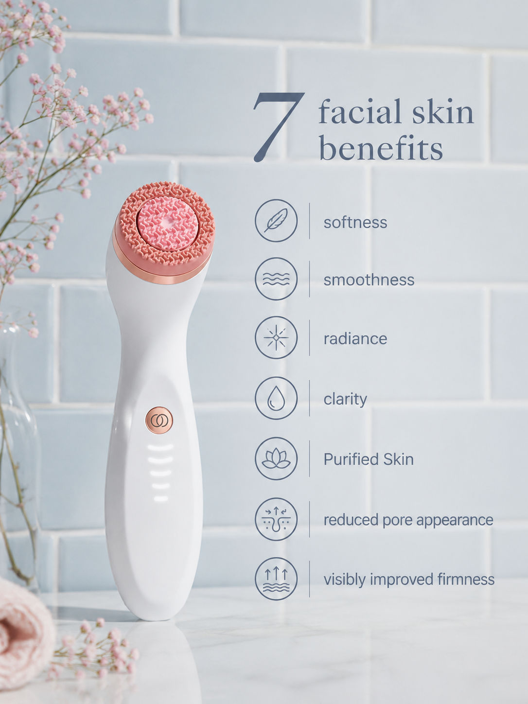 ageLOC® LumiSpa® iO Rose Gold — view 3