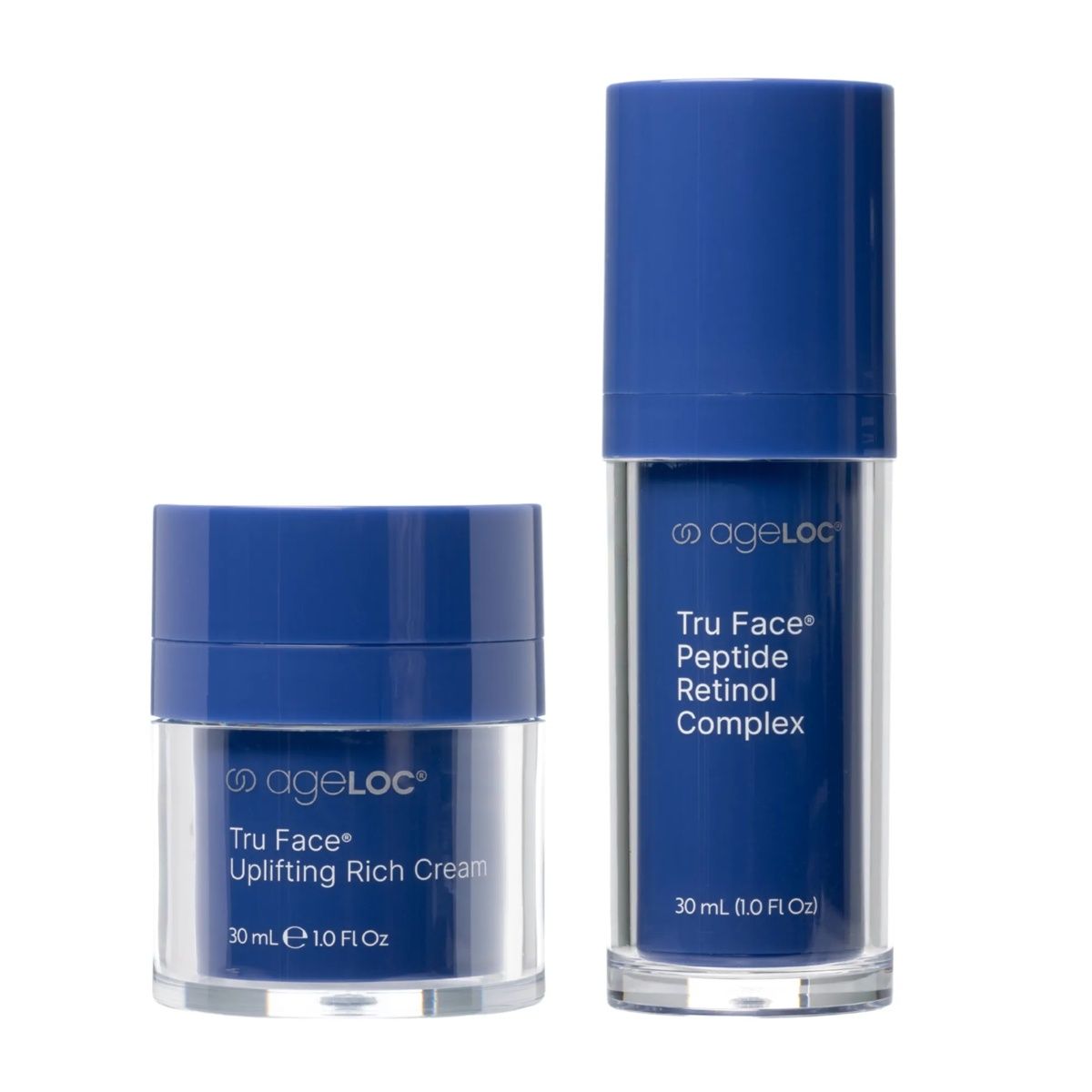 ageLOC® Tru Face® Peptide Retinol Complex + Uplifting Cream Bundle