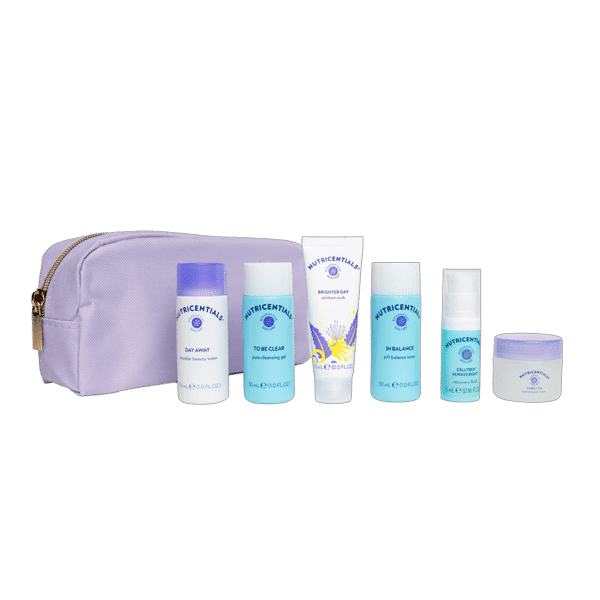 Nu Skin Bags Purple Cosmetic Bag