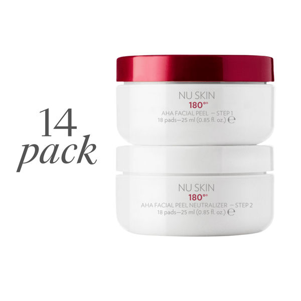 180 AHA Facial Peel 14 pack