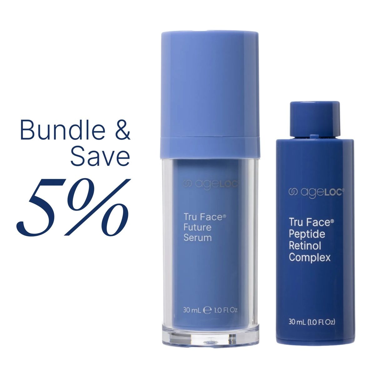 ageLOC® Tru Face® Peptide Retinol + ageLOC® Future Serum Bundle — view 3
