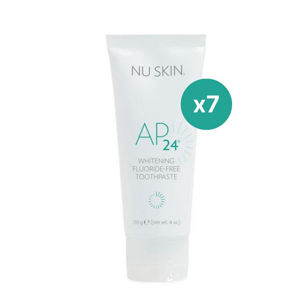 AP 24 Whitening Fluoride Free Toothpaste 7 Pack