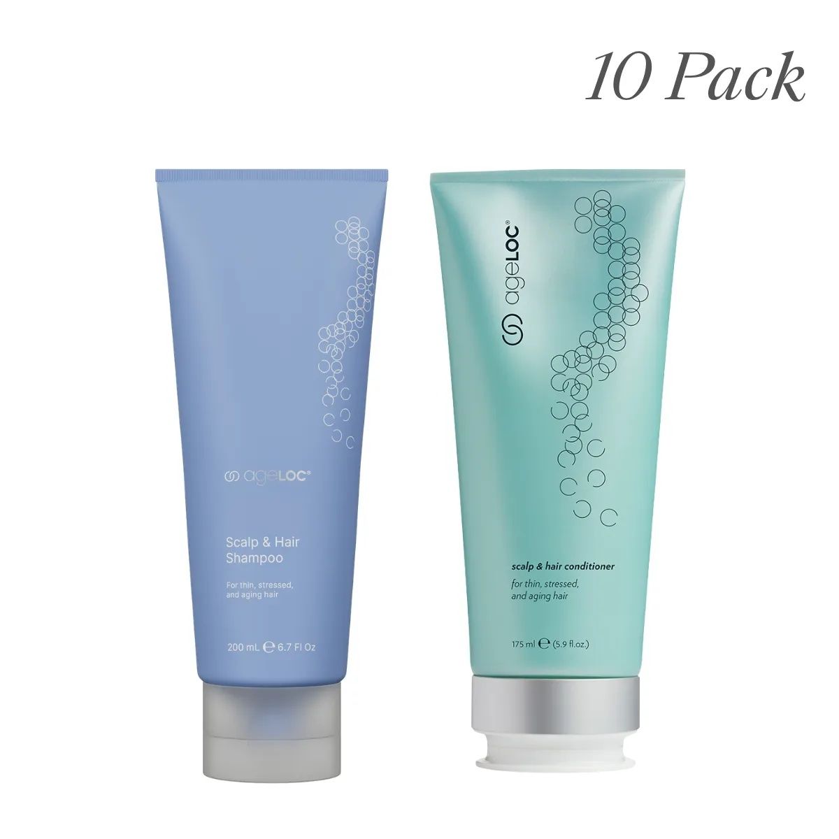 ageLOC® Scalp & Hair Shampoo and Conditioner 10pk