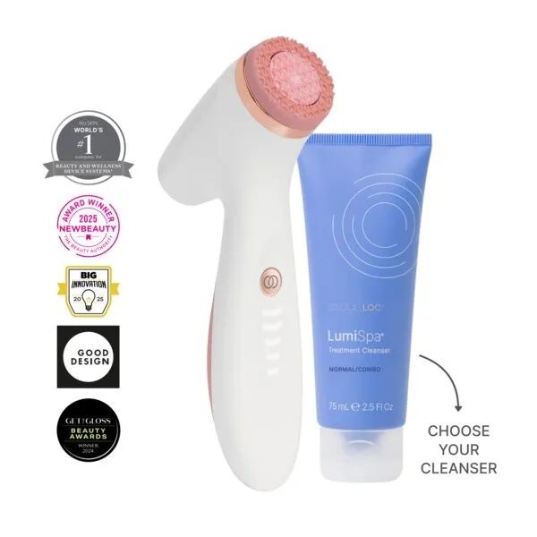 ageLOC® LumiSpa® iO Rose Gold + Treatment Cleanser Bundle — view 3
