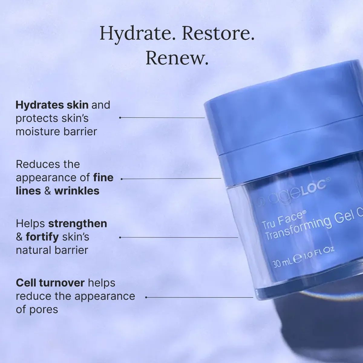 ageLOC® Tru Face® Transforming Gel Cream — view 3