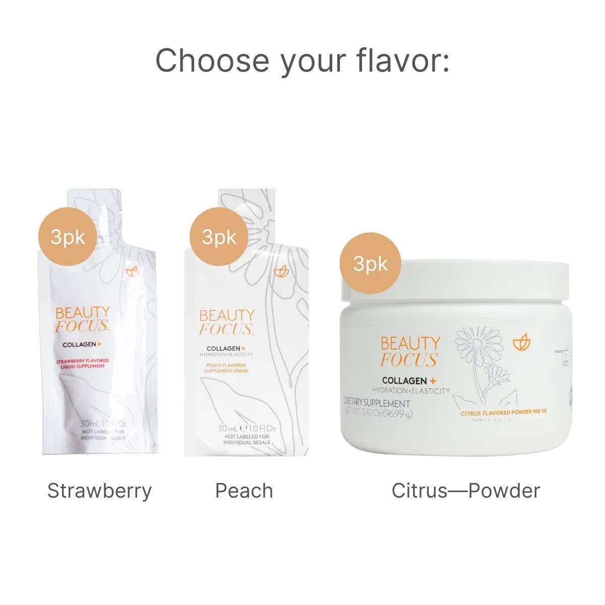 Beauty Focus® Collagen+ 3pk