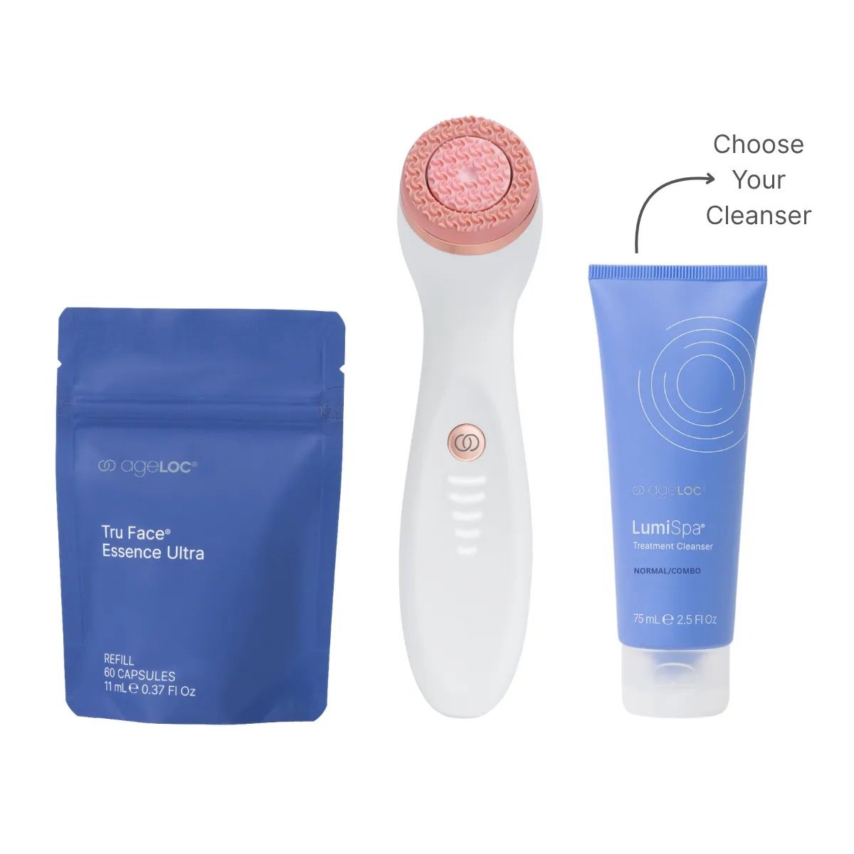 Cleanse + Treat Essentials Bundle — Rose Gold