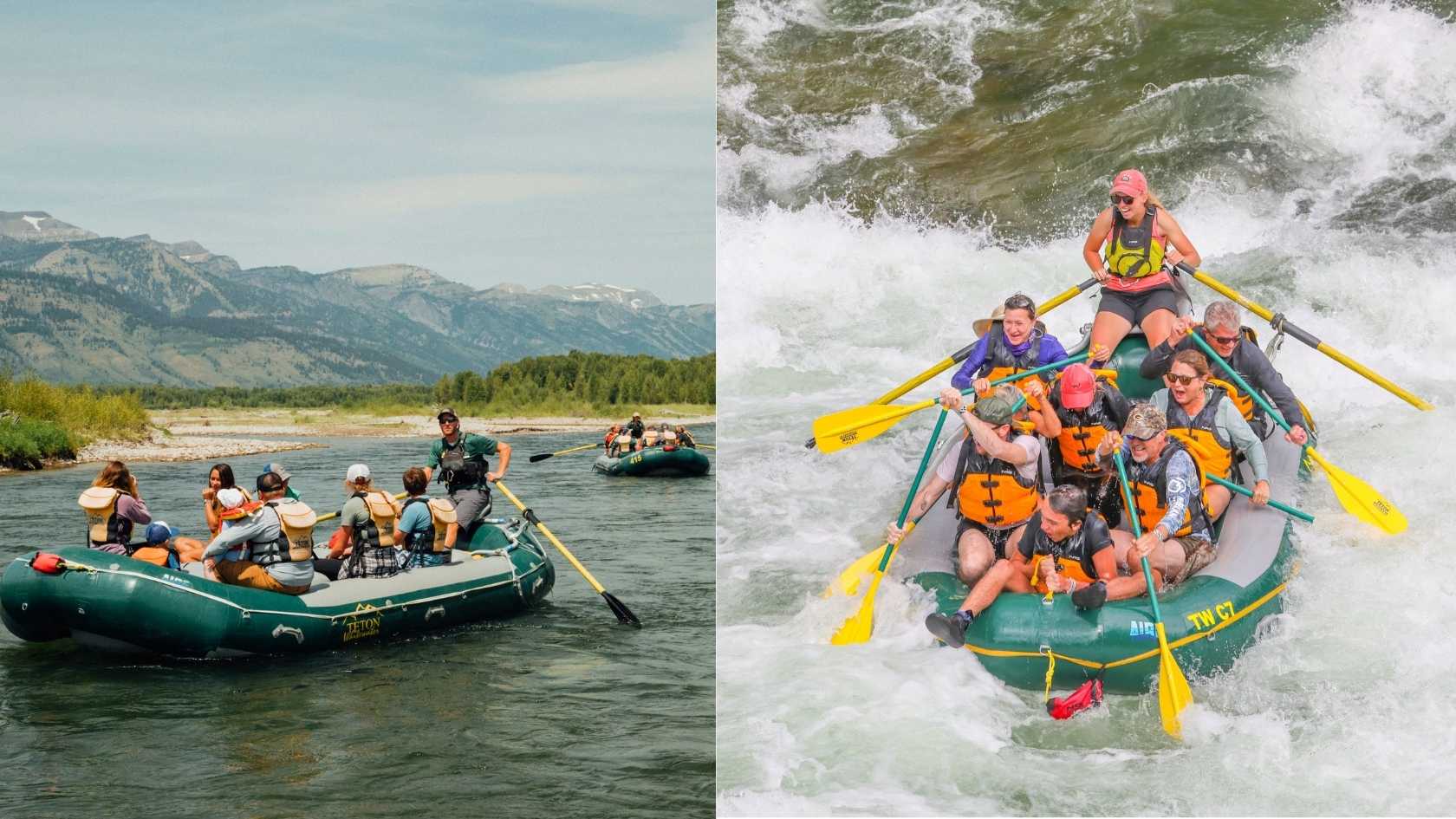 Why Book A Combo Whitewater and Scenic Rafting Trip?
