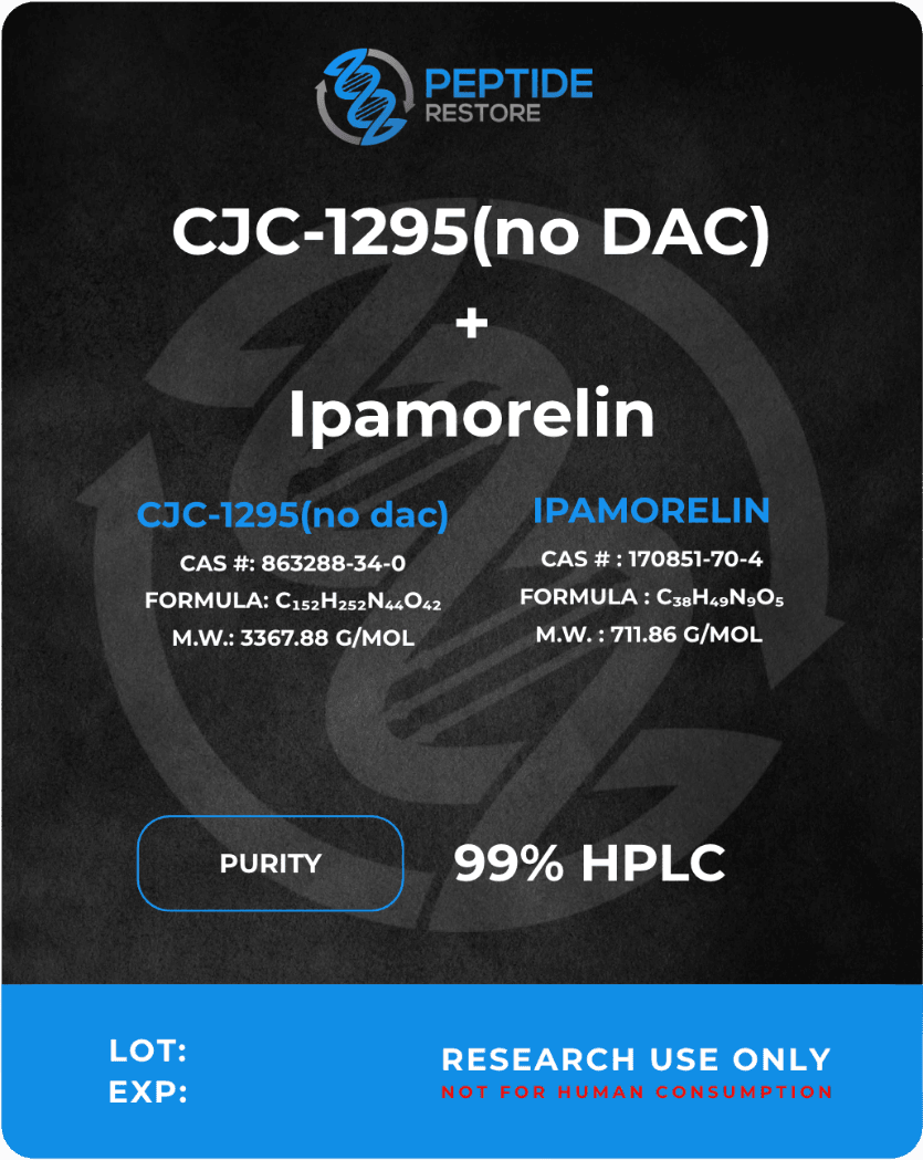 CJC-1295 (no DAC) + Ipamorelin (Blend), 5/5mg