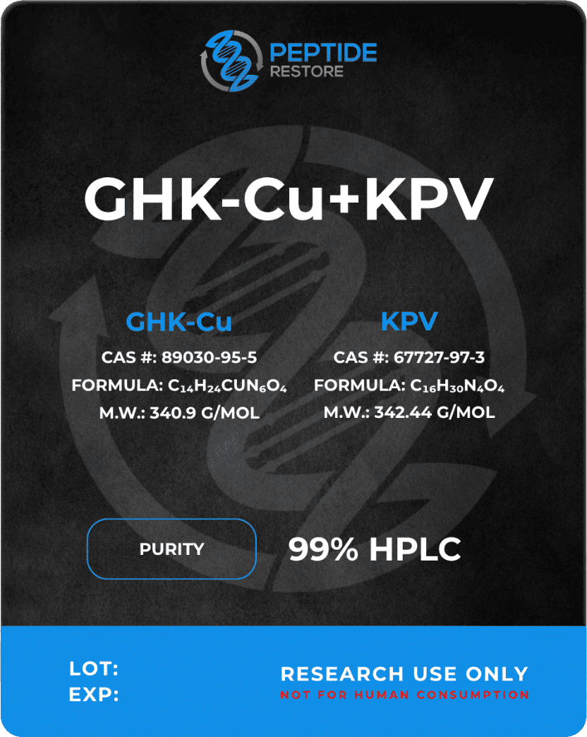 GHK-Cu + KPV, 50/10mg