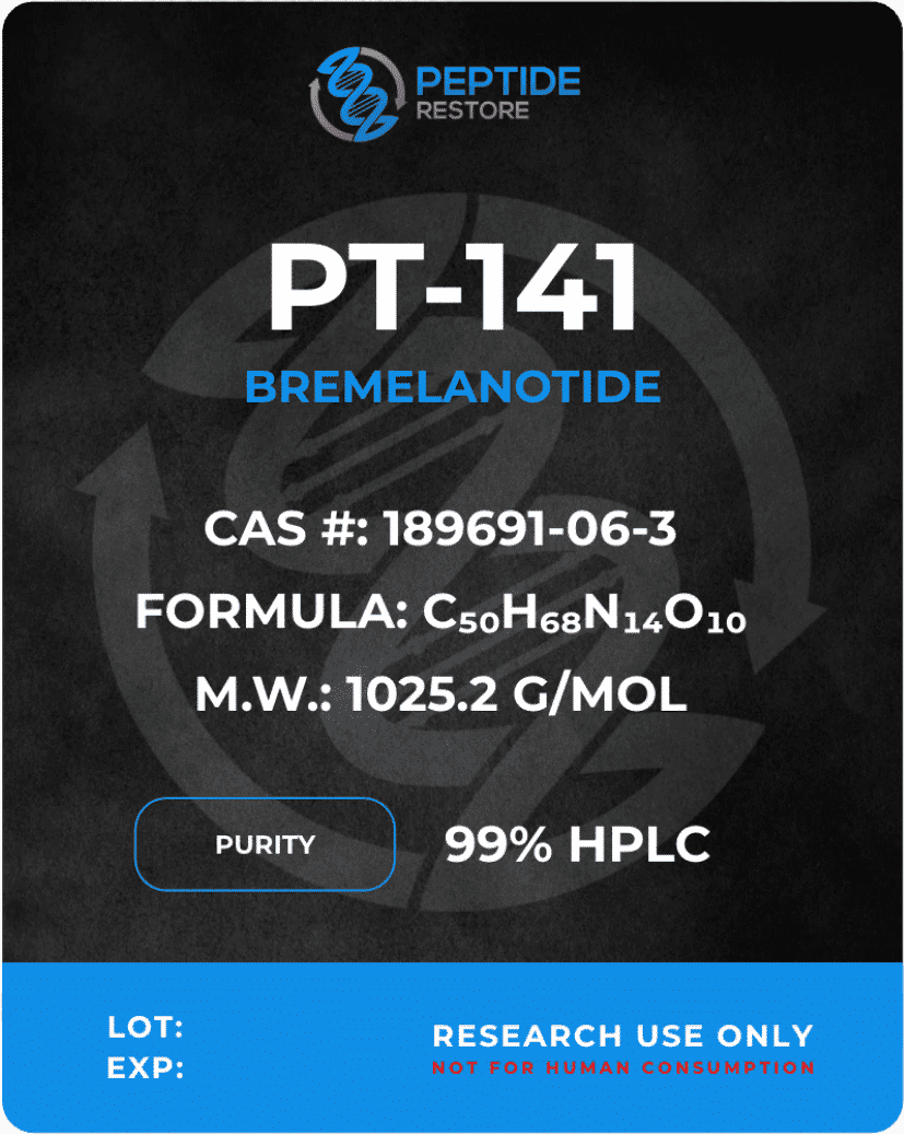 PT-141 (Bremelanotide), 10 mg