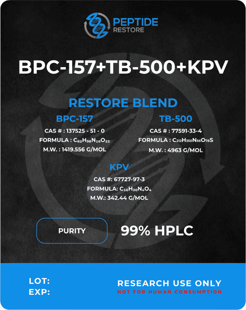 BPC-157+TB-500+KPV (Restore Blend)