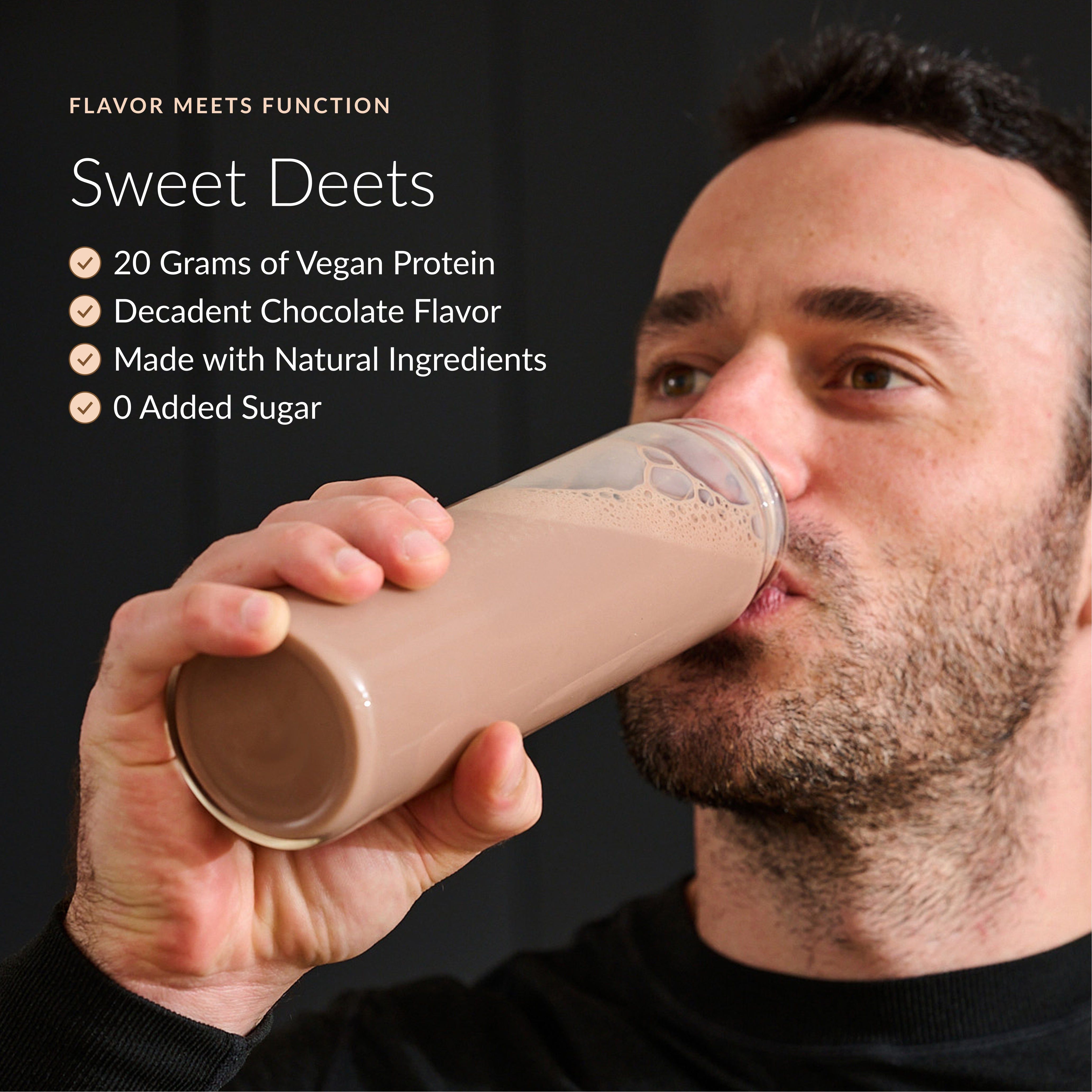 Vegan Protein Powder - Chocolate — view 4