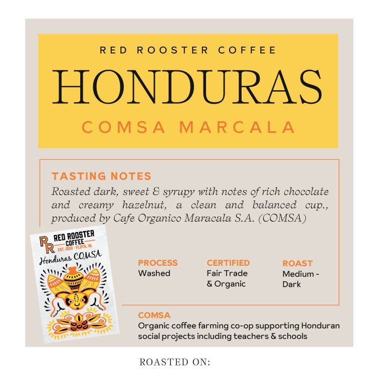 Honduras COMSA Marcala — view 2