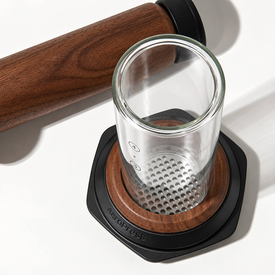 AeroPress Coffee Maker - Premium Walnut — view 4