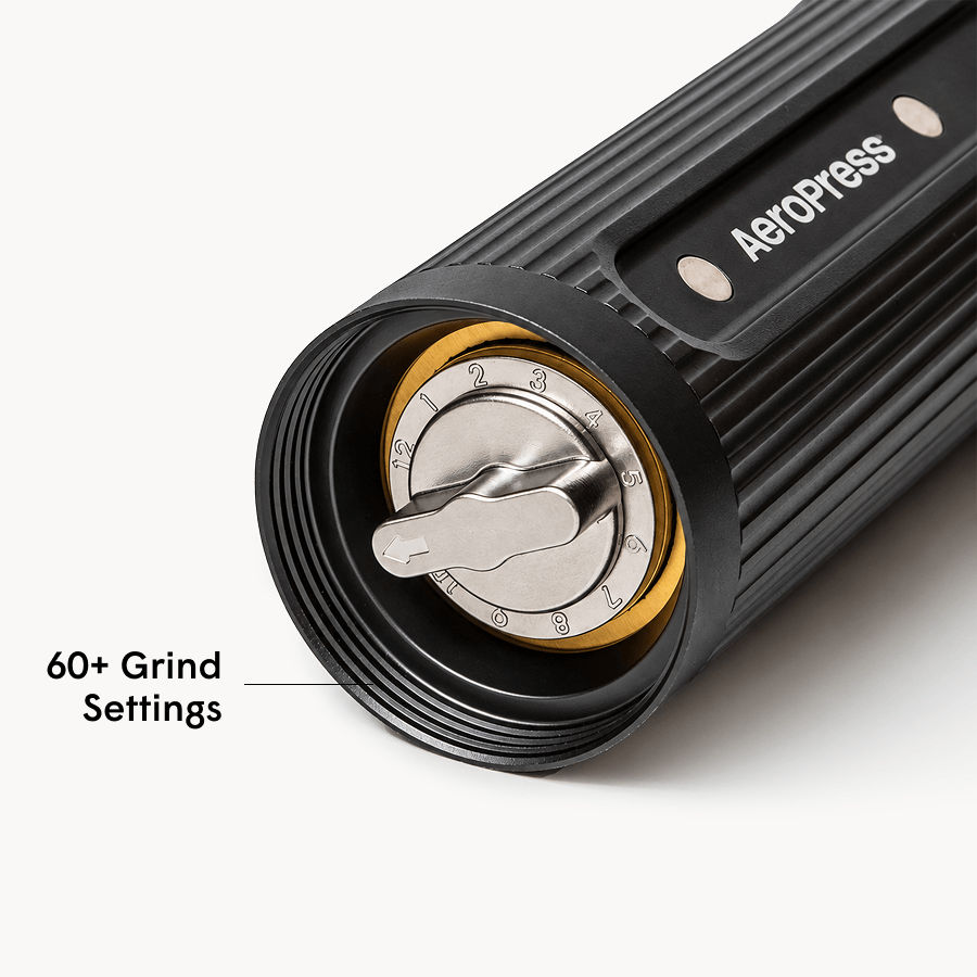 AeroPress Manual Coffee Grinder - Walnut — view 5