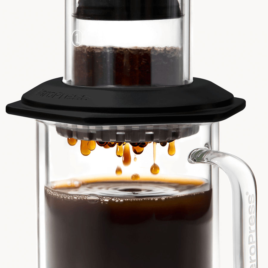 AeroPress Double Wall Glass Coffee Mug - 2 Pack — view 5