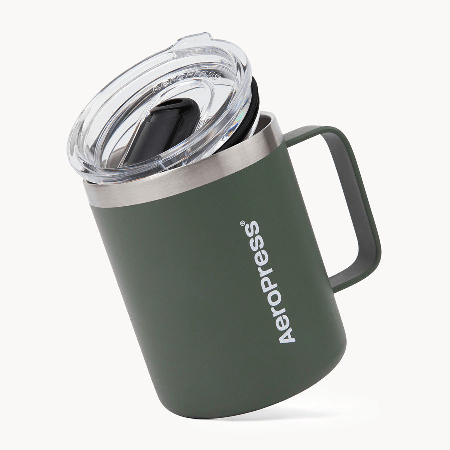 AeroPress Travel Coffee Mug - Stainless Steel — view 19