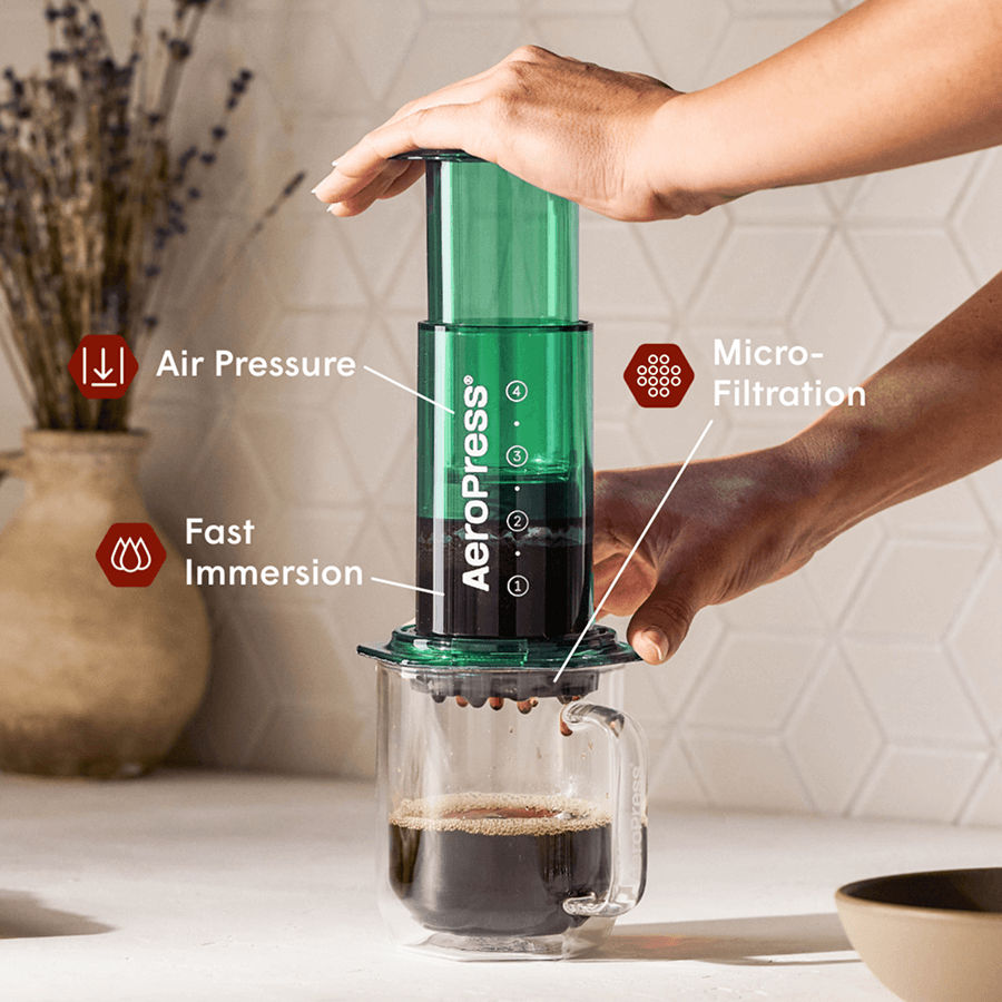 AeroPress Coffee Maker - Clear & Colors — view 22