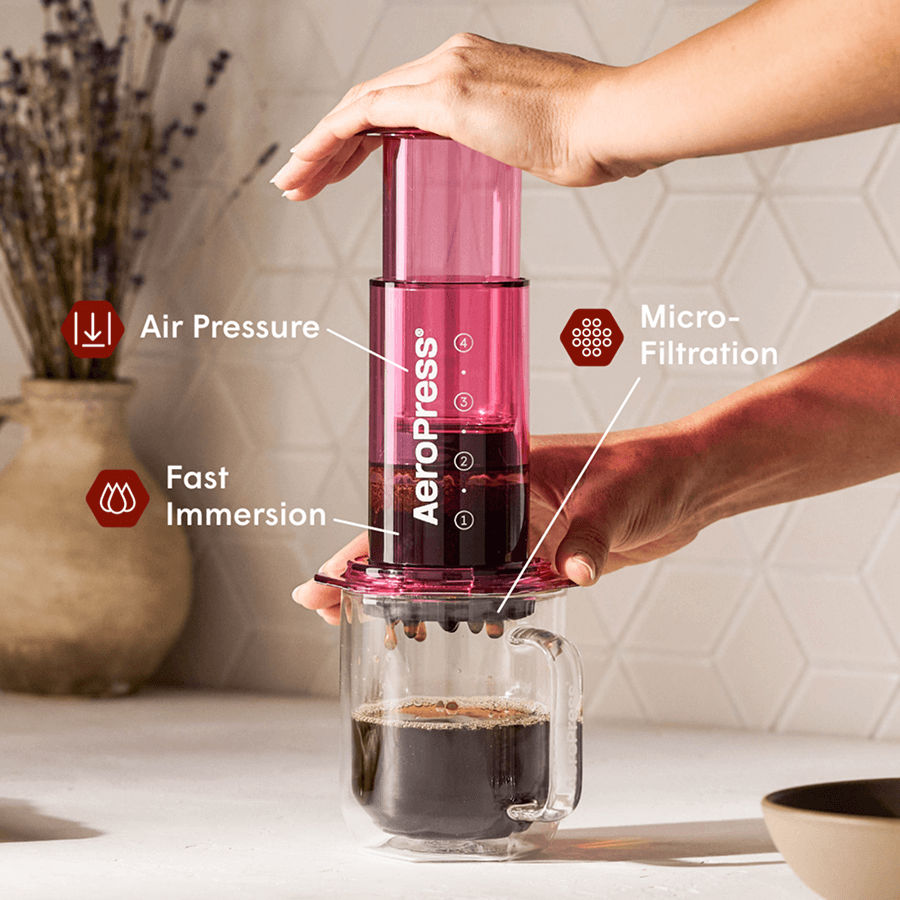 AeroPress Coffee Maker - Clear & Colors — view 7