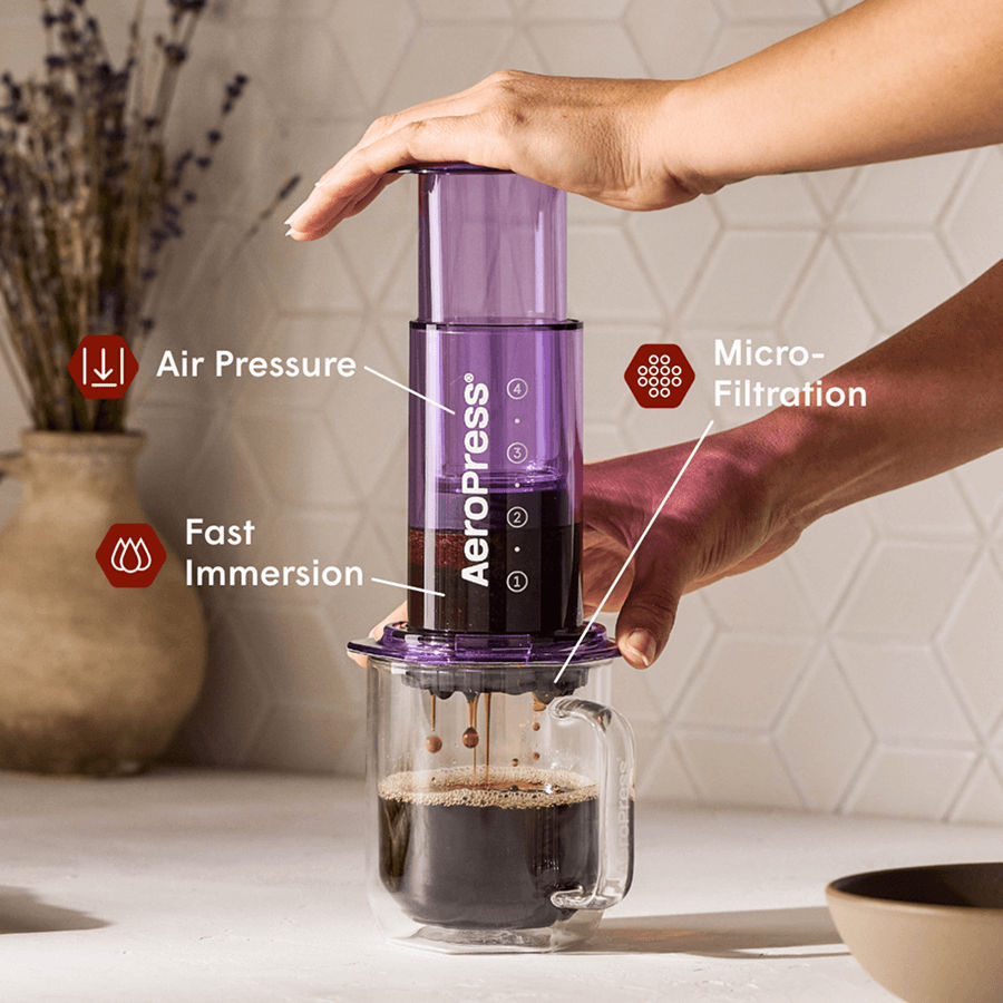 AeroPress Coffee Maker - Clear & Colors — view 12
