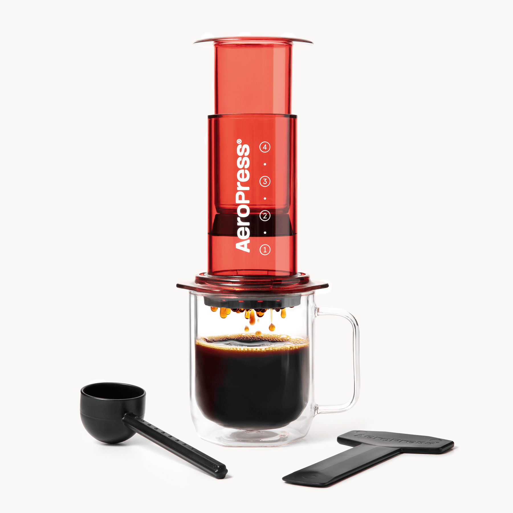 AeroPress Coffee Maker - Clear & Colors — view 26