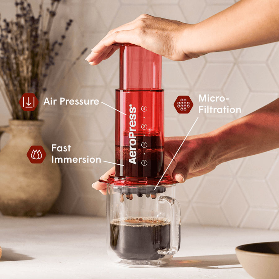 AeroPress Coffee Maker - Clear & Colors — view 28