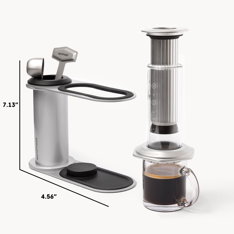 AeroPress Flow Control Station – Stainless Steel — view 5