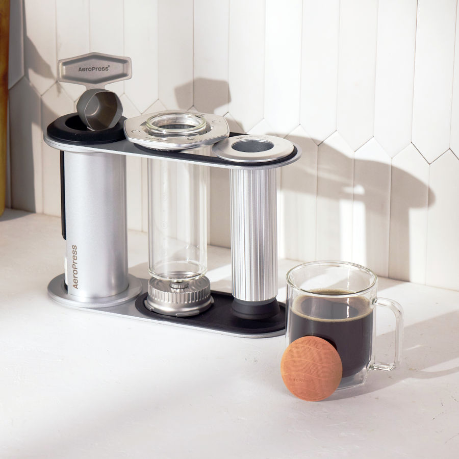 AeroPress Flow Control Station – Stainless Steel — view 6