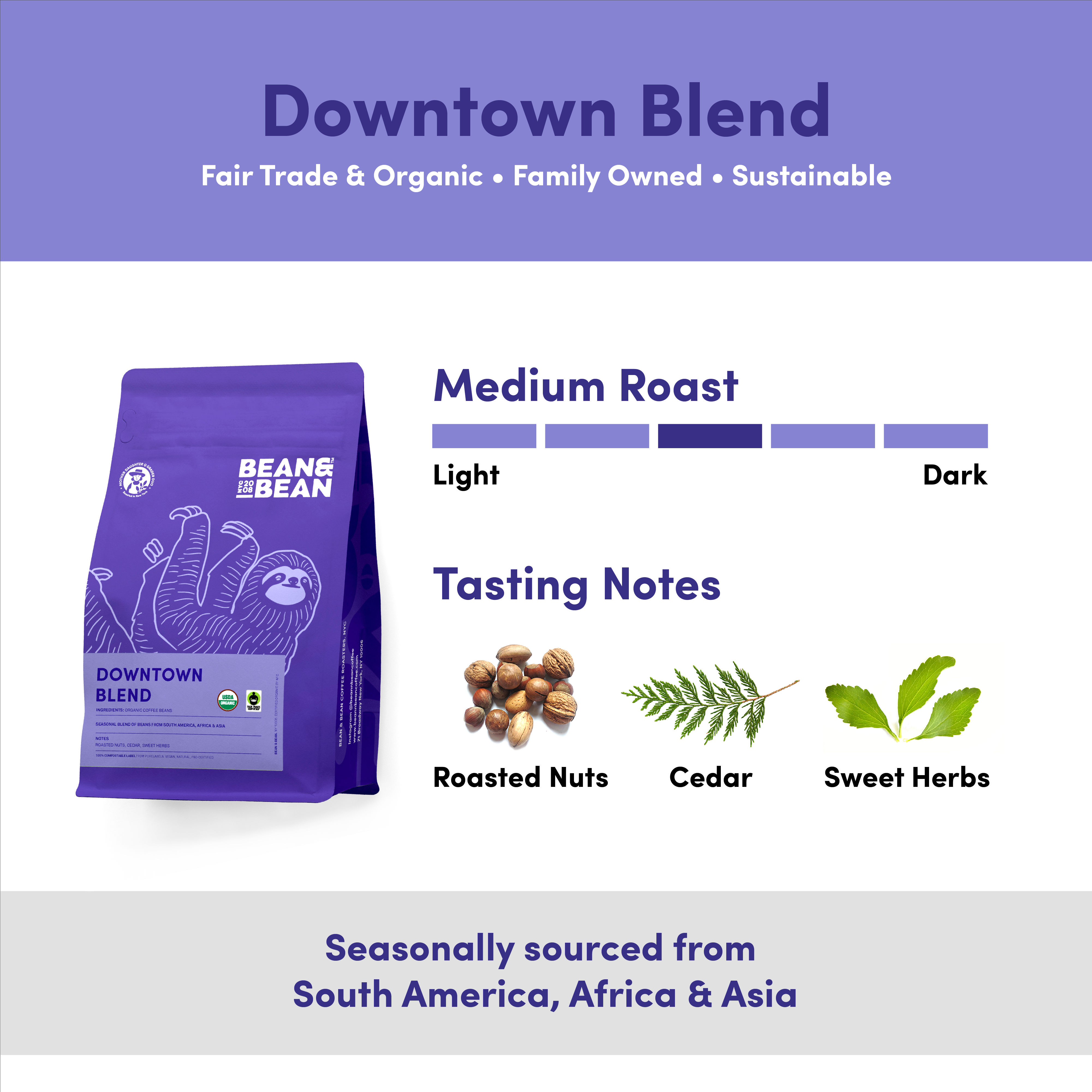 Downtown Blend, Organic & Fair Trade — view 3