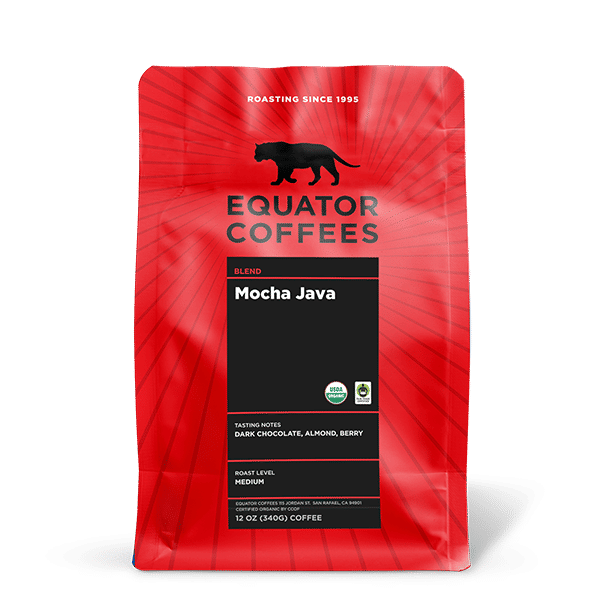 Mocha Java Fair Trade Organic 12 oz