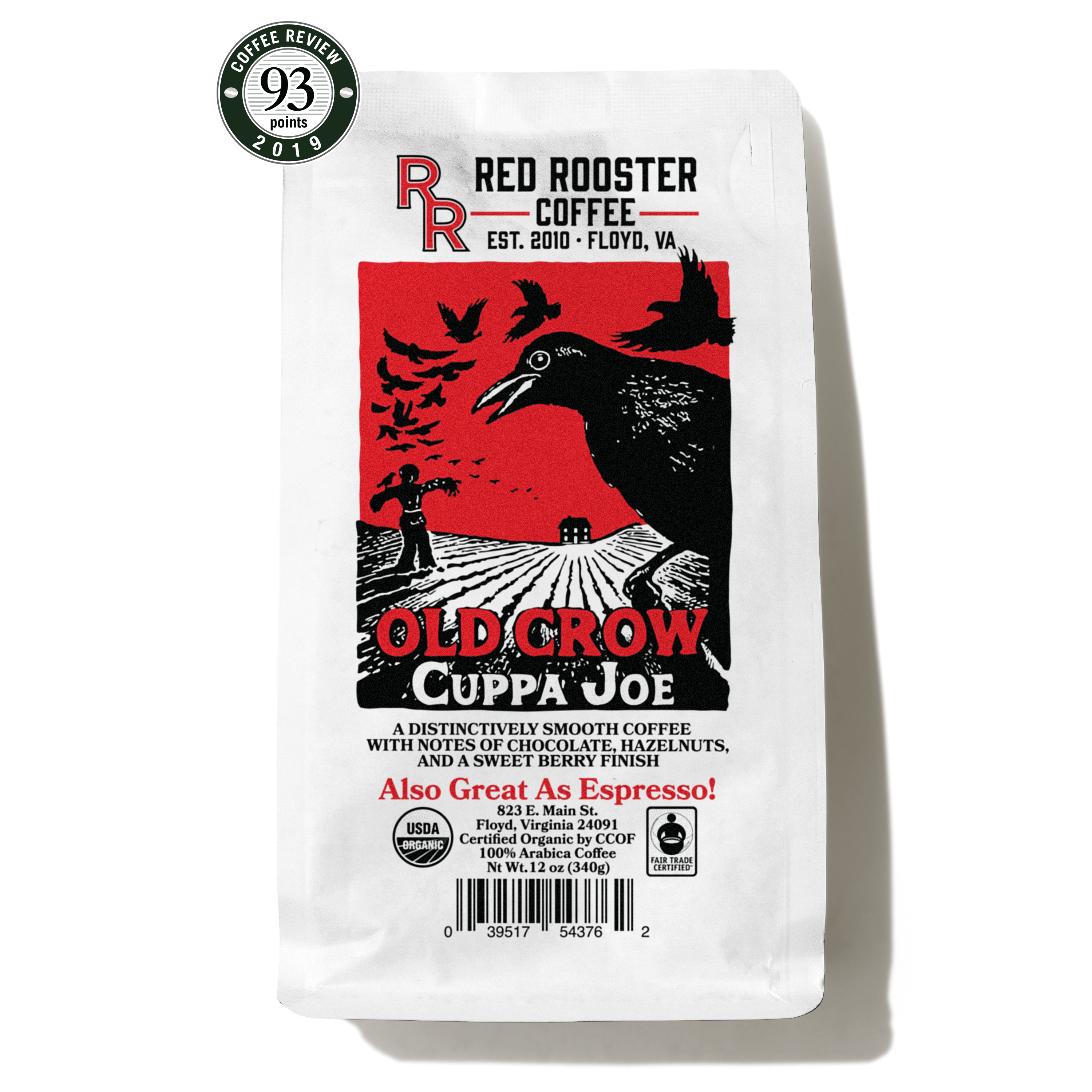Organic Old Crow Cuppa Joe