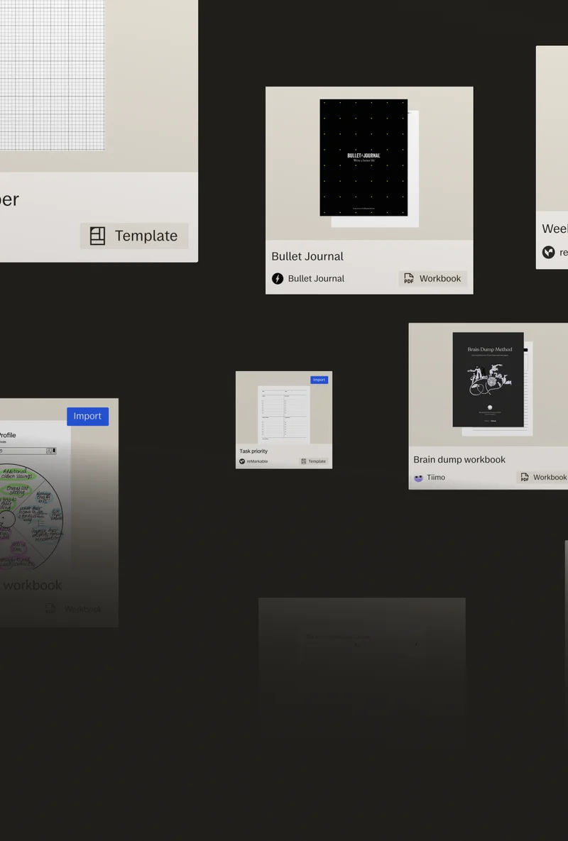 Remarkable paper tablet in persons hands.