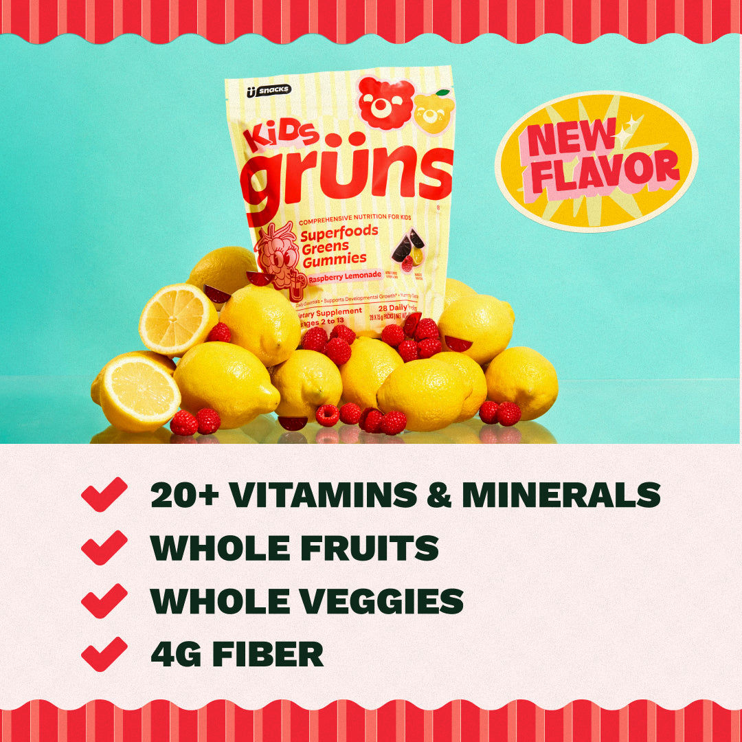 Grüns Kids Raspberry Lemonade — view 4