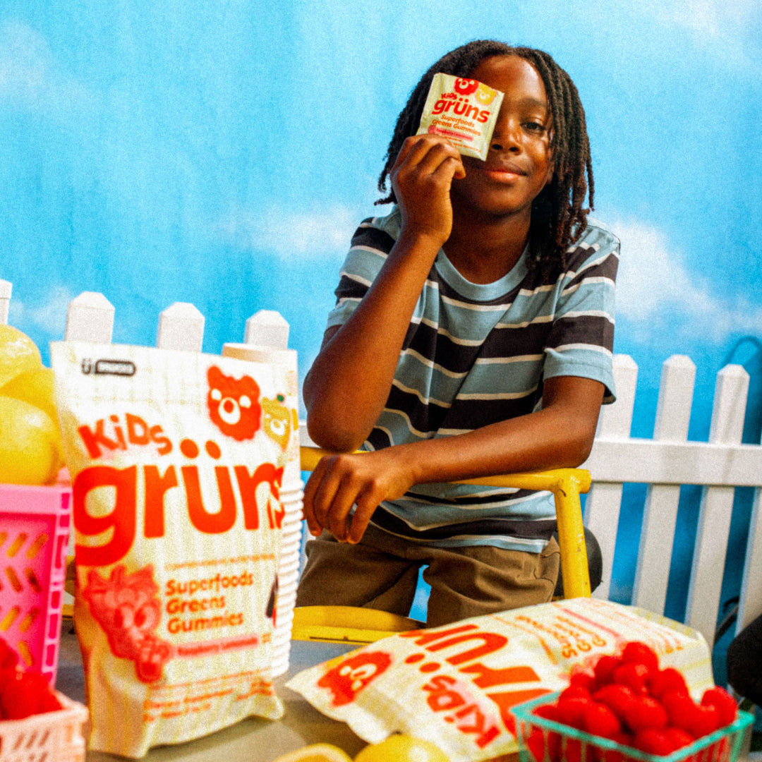 Grüns Kids Raspberry Lemonade — view 6