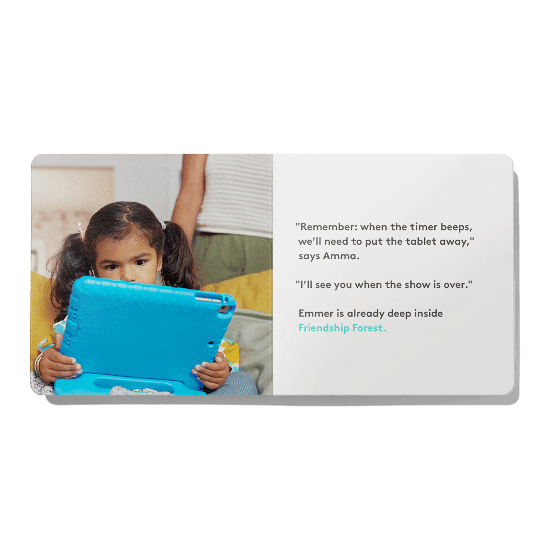 'Emmer's Screen Time' Board Book — view 5