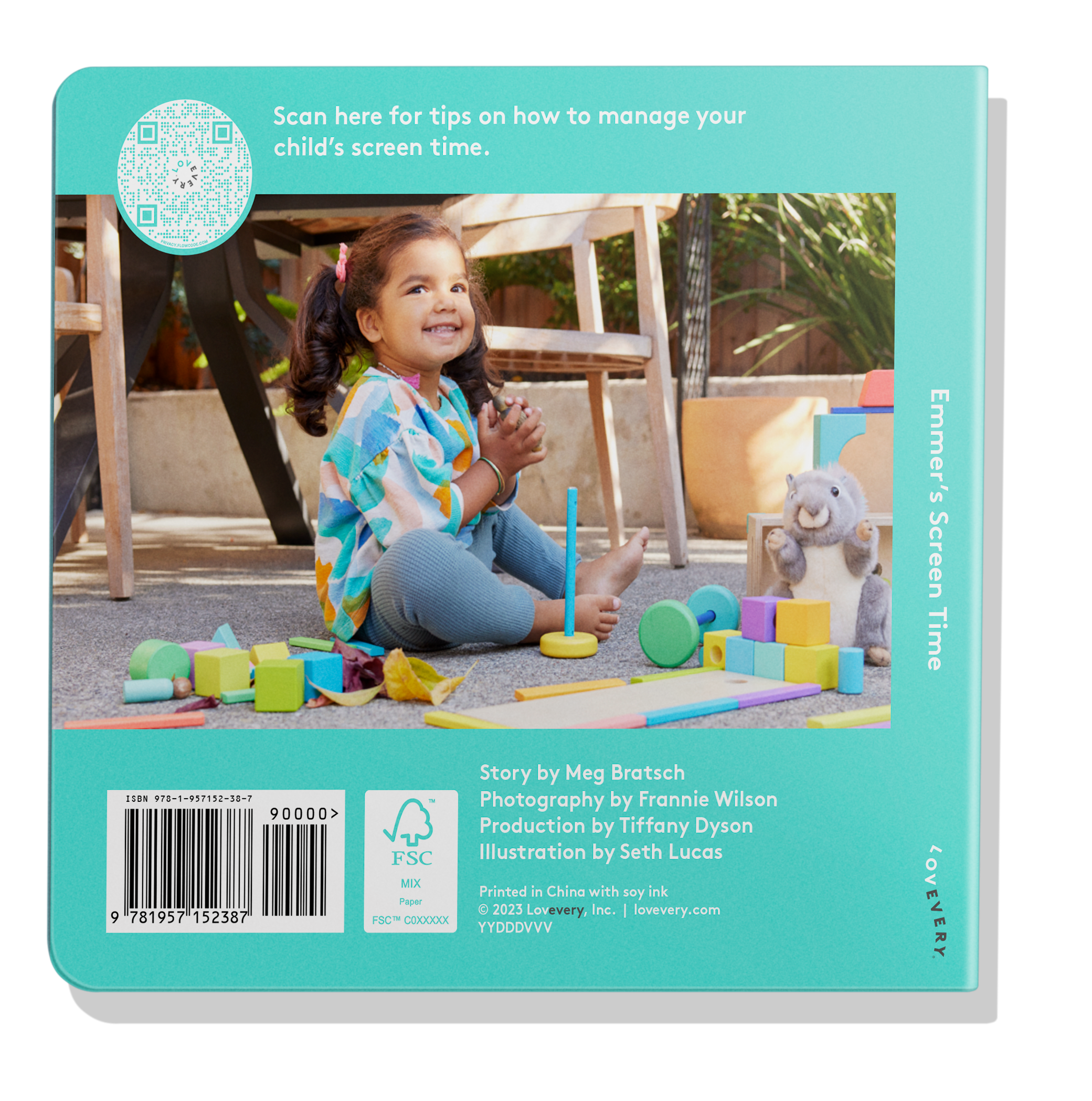 'Emmer's Screen Time' Board Book — view 4