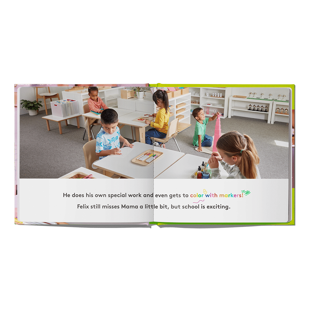 'Felix Goes to Preschool' Book — view 5
