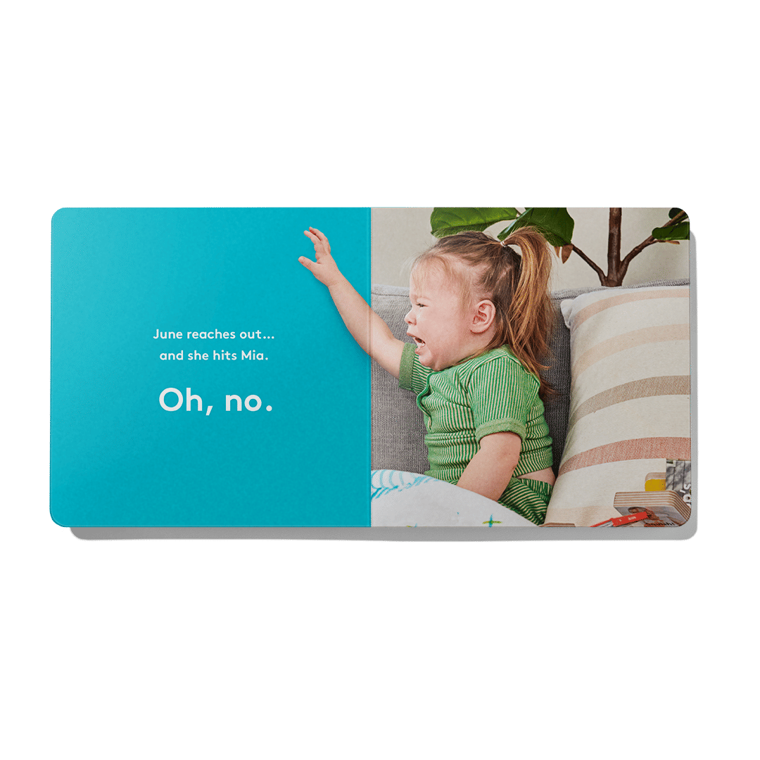 'Hitting Hurts' Board Book — view 3
