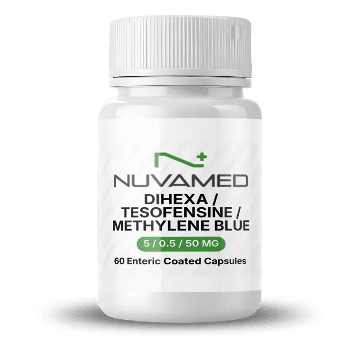 Dihexa 5mg | Tesofensine 0.5mg | Methylene Blue 50 mg (Capsules) — view 1