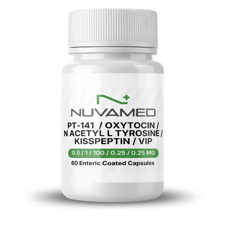 PT-141 | Oxytocin | NALT | L-Tyrosine | Kisspeptin | VIP (Capsules) — view 1