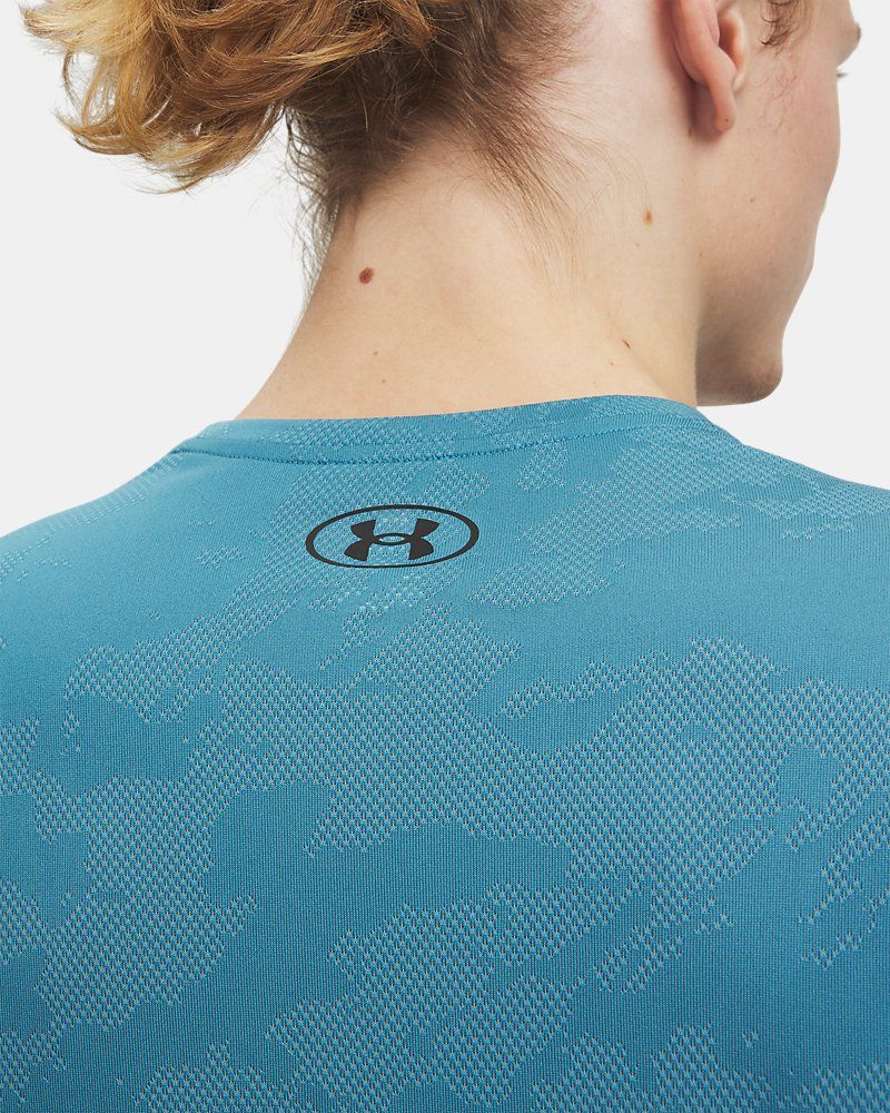 UA Tech™ Vent Jacquard Men's Short Sleeve — view 9