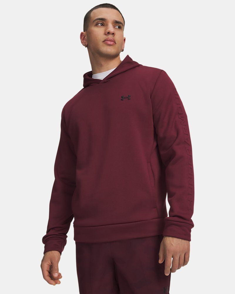 Armour Fleece® Wordmark Emboss Men's Hoodie — view 7