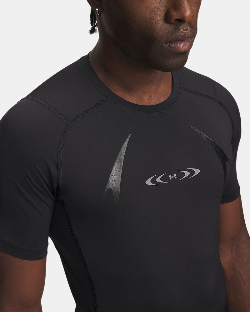HeatGear® Compression Echo Men's Short Sleeve — view 3