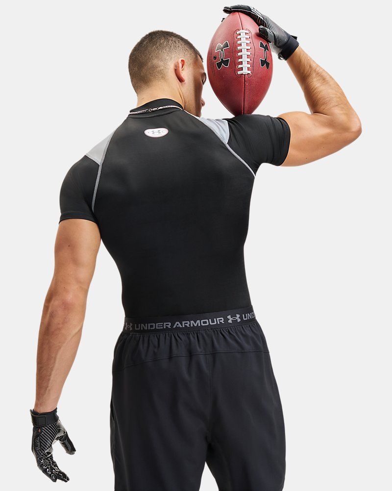 HeatGear® Elite Men's Compression Mock Short Sleeve — view 3