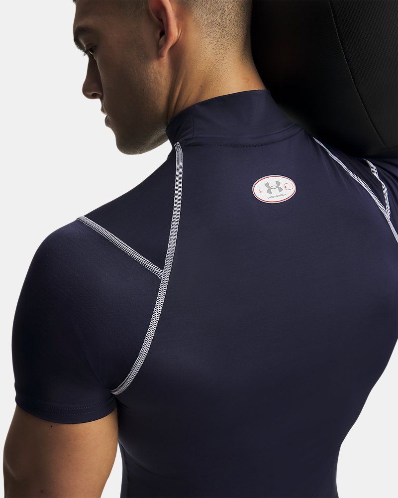 HeatGear® Elite Men's Compression Mock Short Sleeve — view 32