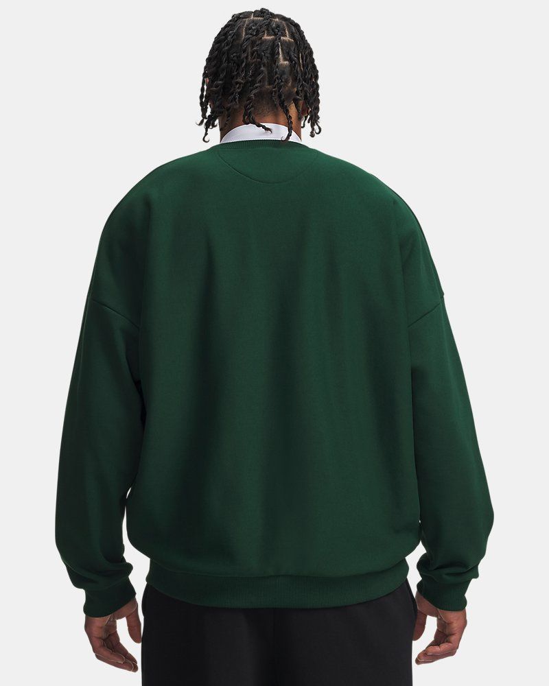 UA Icon Heavyweight Terry Graphic Men's Crew — view 6