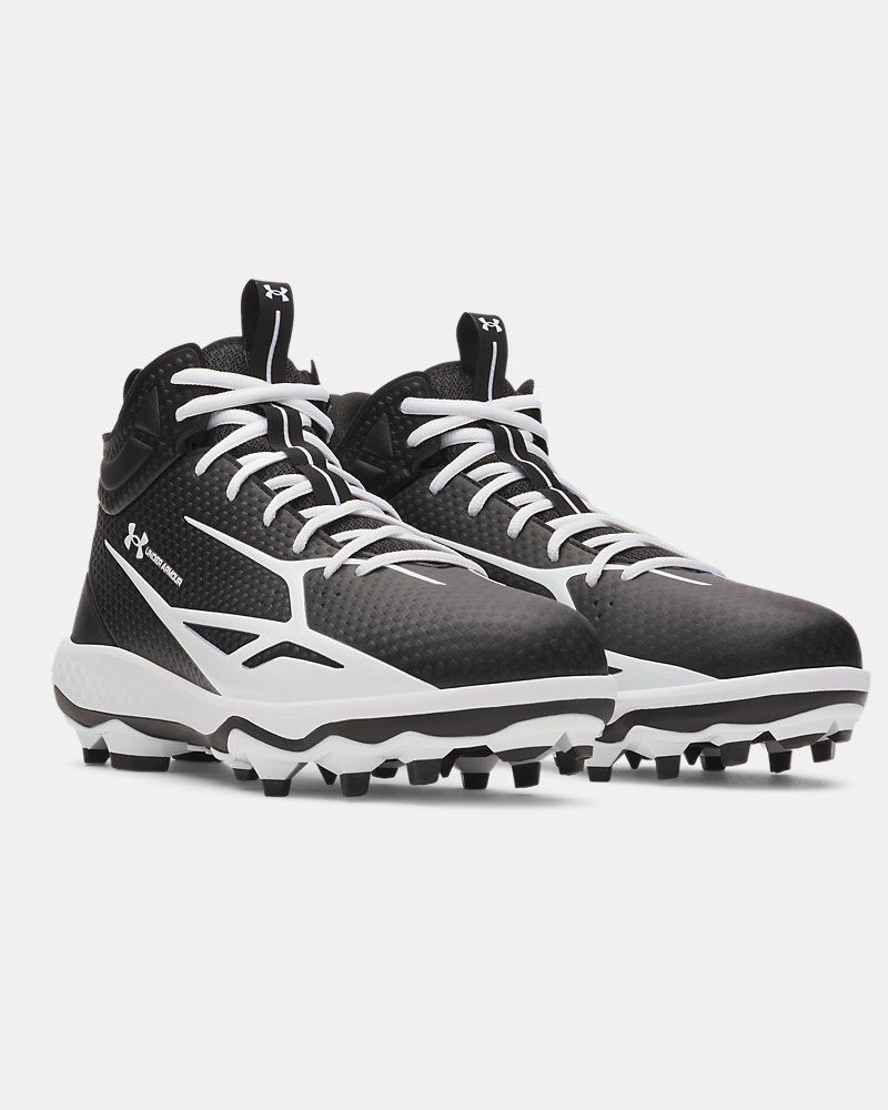 UA Spotlight Mid Football Cleats — view 4
