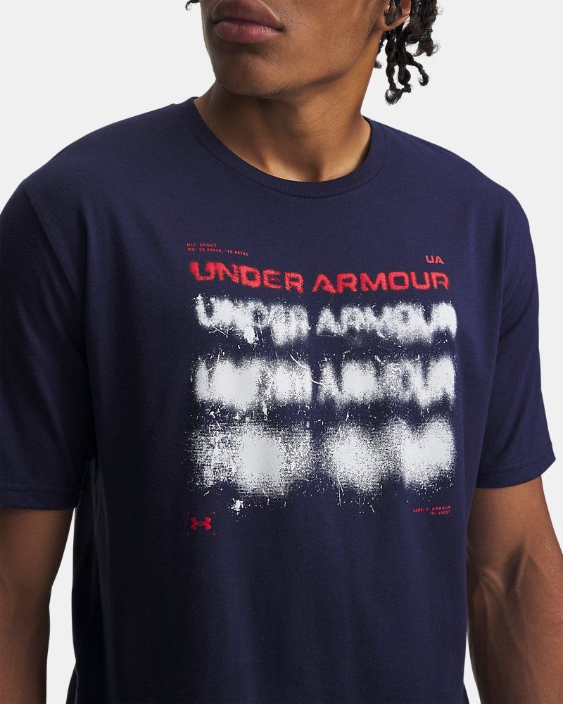 UA Graffiti Fade Men's Short Sleeve — view 3