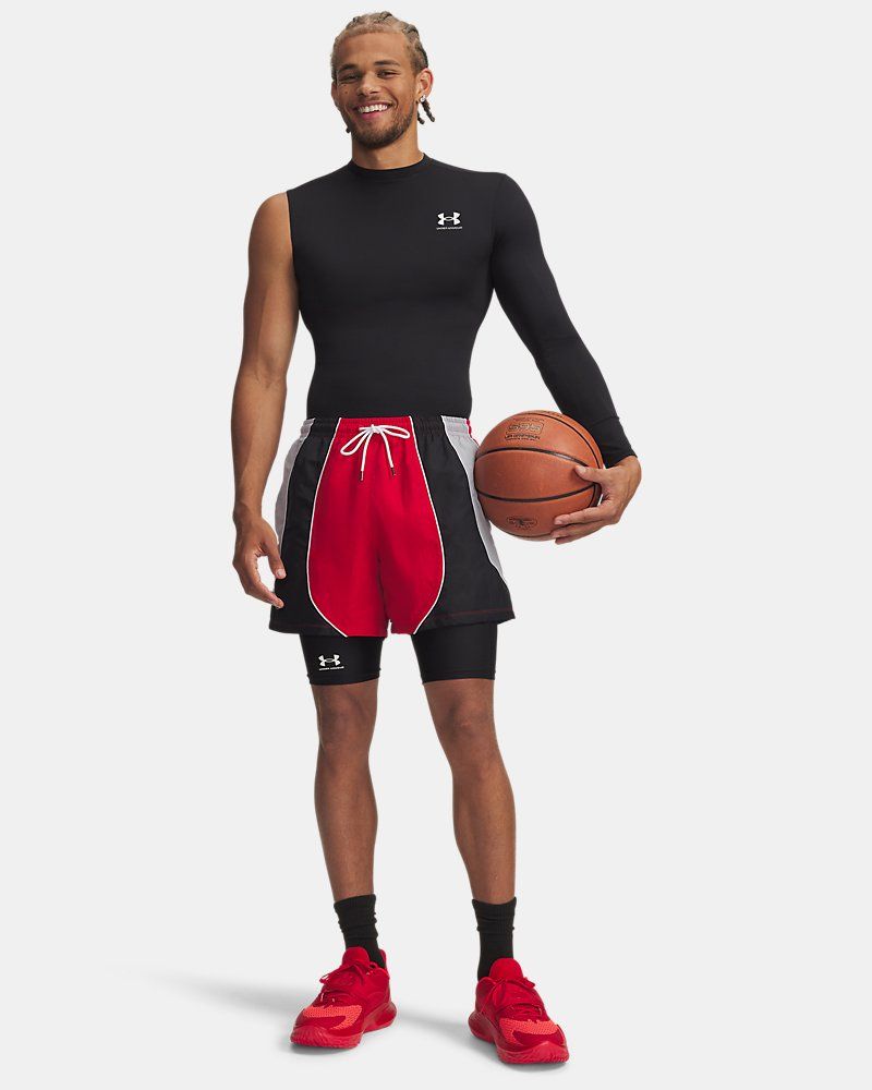 HeatGear® Asymmetrical Left Men's Long Sleeve — view 3